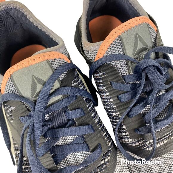 Reebok Print Run 3.0 Sneakers Running Shoes Navy Blue Womens Sz 7 Athletic - Picture 8 of 15